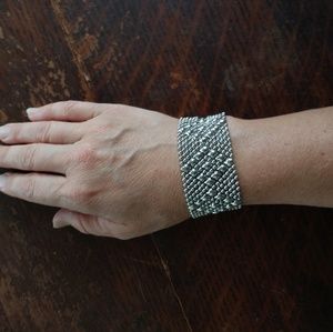 Sergio Gutierrez liquid metal cuff